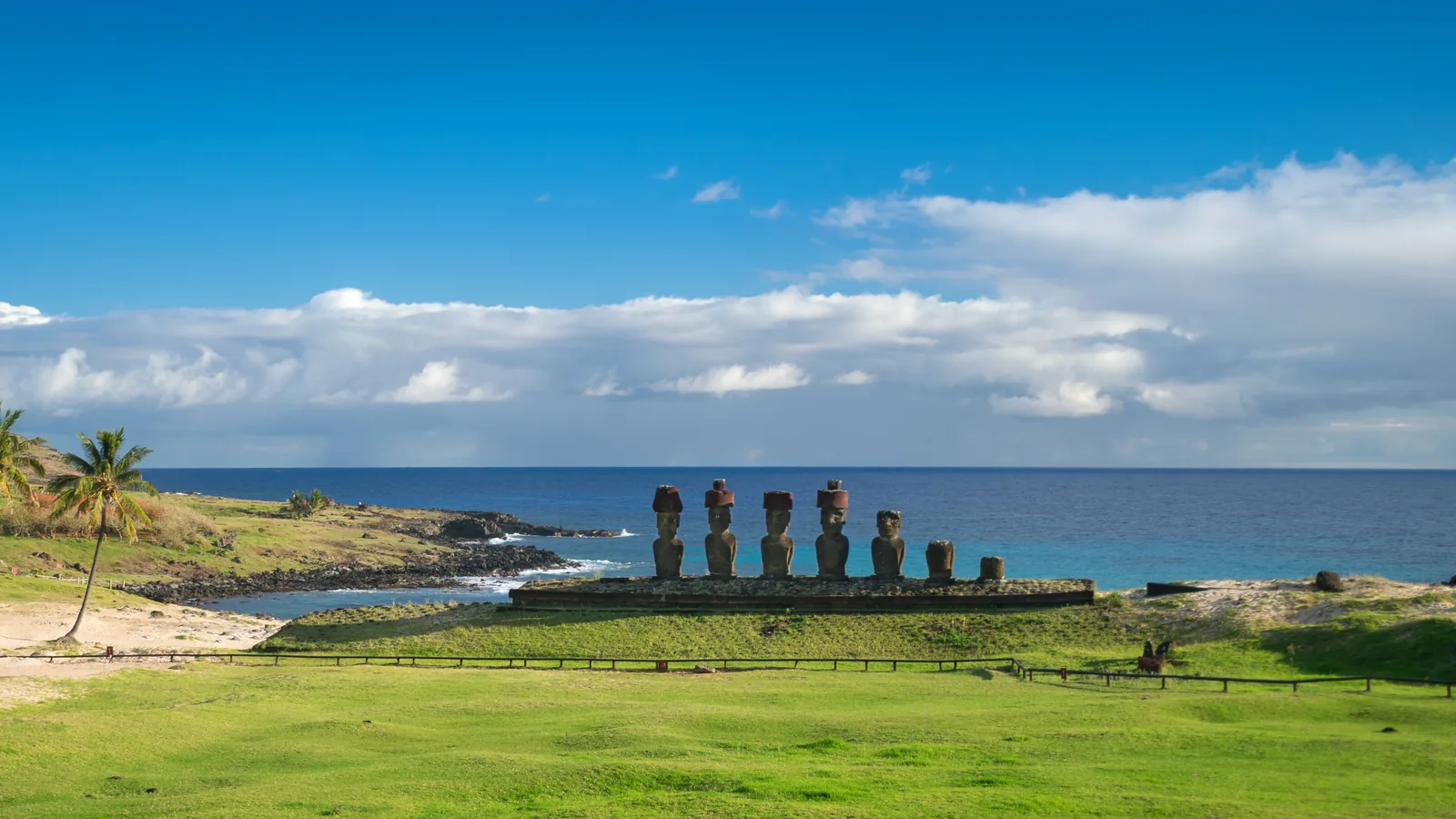 Akahanga, Rano Raraku, Ahu Tongariki, Te Pito Kura e Anakena